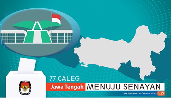 Inilah Nama Caleg Pengisi 77 Kursi DPR RI dari Jawa Tengah 2019-2024