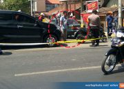 Tak Terima Mobilnya di Tikung, Seorang Pengguna Jalan Tembak Sedan Dengan Air Softgun