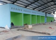 Renovasi Pasar Puri Berstandar Nasional Indonesia (SNI) Masuki Tahap Akhir.