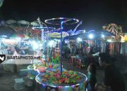 Dampak Corona, Pasar Malam Sabanan Juwana Sepi Pengunjung