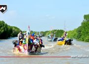 Sederhana, Sedekah Laut Desa Pecangaan Batangan Diiringi Lagu Perahu Layar, Tetabuhan Rebana dan Selawat Nabi