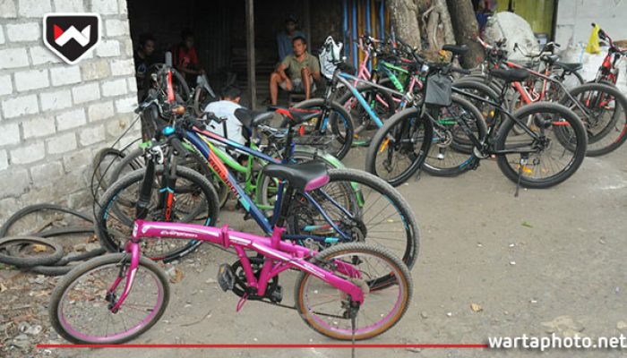Tren Bersepeda Meningkat, Bengkel Sepeda di Komplek Terminal Juwana Ketiban Rezeki