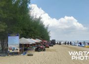 Pengelola Karangjage Beach, Batasi Jumlah Pengunjung dan Ingatkan Prokes Melalui Pengeras Suara