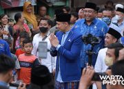 Safari Ramadhan ke Prawoto Pati, AHY Janjikan Stabilitas Harga jika Didukung Kembali ke Pemerintahan