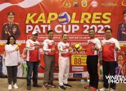 Pemain Pro Liga dan Timnas Indonesia Ramaikan Turnamen Bola Voli Kapolres Pati