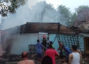 Lupa Matikan Kayu Bakar, Dapur Rumah Warga Kayen Ludes Terbakar
