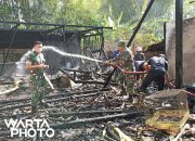 Rumah Joglo Milik Warga Tondokerto Jakenan Terbakar, Tiga Unit Mobil Damkar Dikerahkan