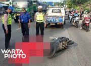 Truk Tronton dan Sepeda Motor Terlibat Kecelakaan di Kudus, Satu Orang Meninggal