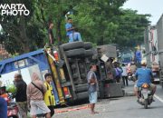 Kecelakaan Maut Libatkan Bus dan Dua Truk di Rembang, 4 Orang Tewas 16 Luka-Luka