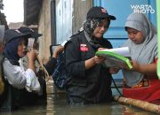Terjang Banjir 1 Meter, Pantarlih Doropayung Blusukan Coklit