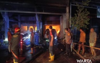 Toko Sembako di Kayen Pati Terbakar, Motor hingga Mobil Korban Turut Hangus